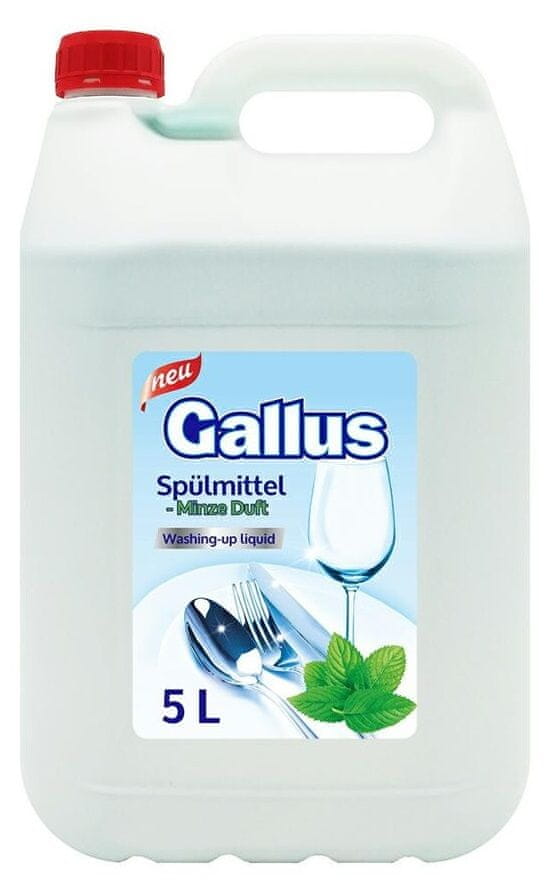 Gallus Washing up liquid 5L Mint