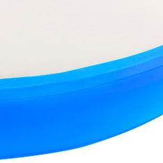Vidaxl Nafukovací žíněnka s pumpou 100 x 100 x 15 cm PVC modrá