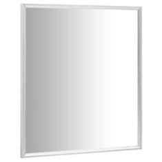 Vidaxl Zrcadlo stříbrné 60 x 60 cm