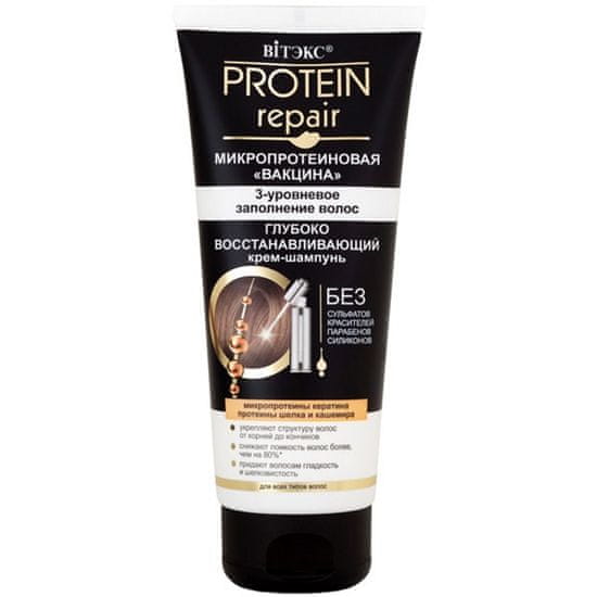 Vitex-belita PROTEIN REPAIR Hloubkově Regenerační Krémový Šampon pro Všechny Typy Vlasů (200ml)