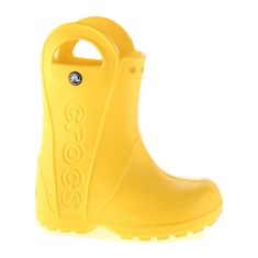 Crocs Holínky do vody žluté 32 EU Handle Rain Boot Kids