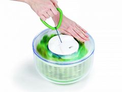 TWM Salátový odstředivka Easy Spin 26 cm akrylová průhledná