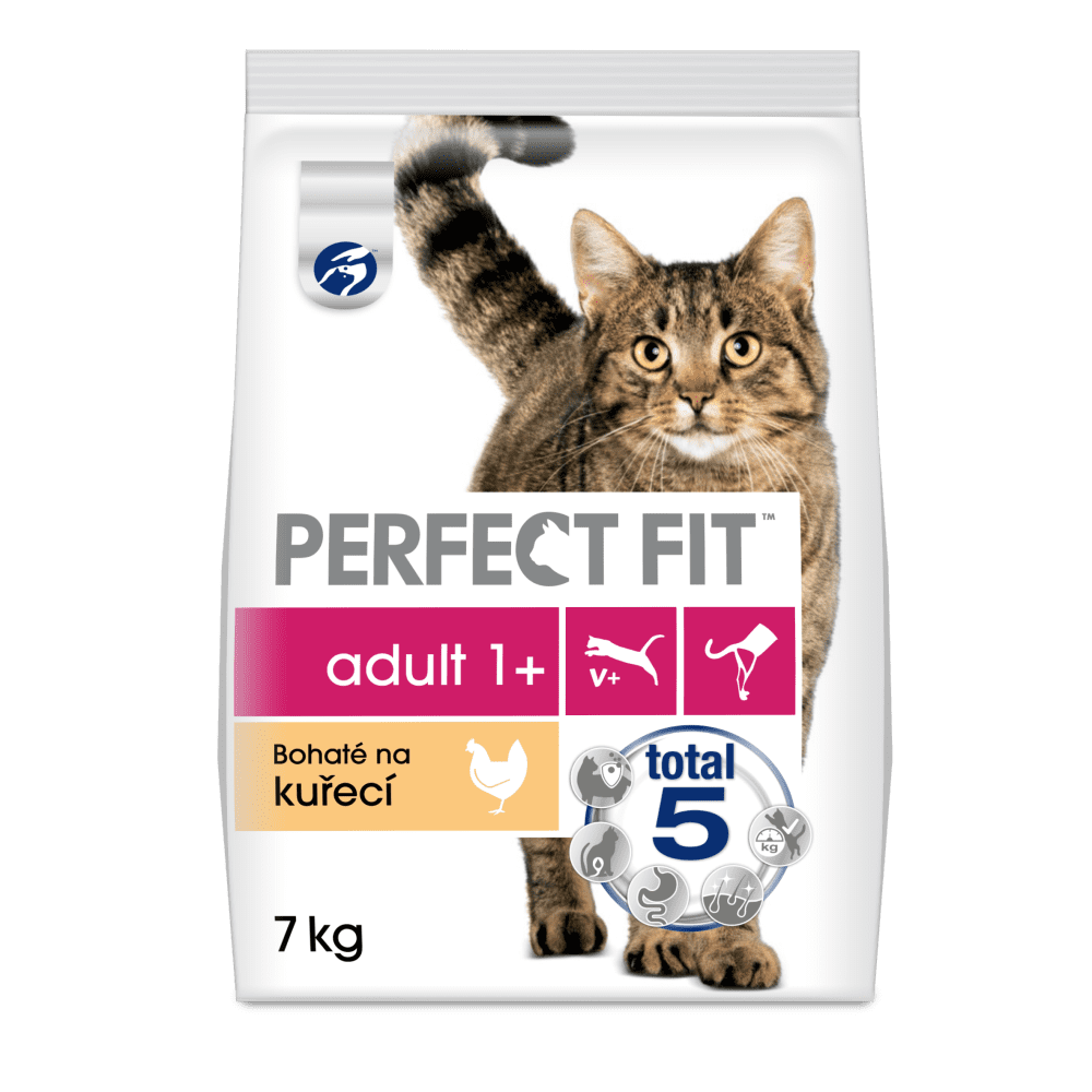 Perfect fit granule kuřecí pro dospělé kočky 7kg
