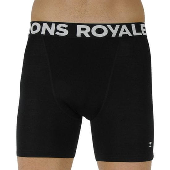 Mons Royale Pánské boxerky merino černé (100088-1169-001)
