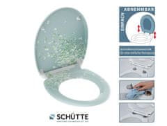 Schütte WC sedátko FLOWER IN THE WIND| Duroplast, Soft Close s automatickým klesáním a rychloupínáním