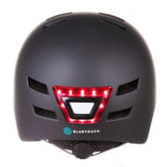 Bluetouch Bezpečnostní helma BLUETOUCH černá s LED, S-M