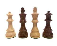 Chopra Šachy Staunton Senator hnědé se skládací šachovnicí