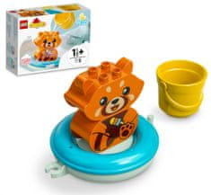 LEGO DUPLO 10964 Legrace ve vaně: Plovoucí panda červená - rozbaleno