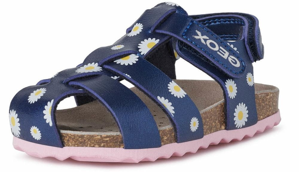 Geox dívčí sandály Chalki B252RA 000NF C4002 tmavě modrá 26