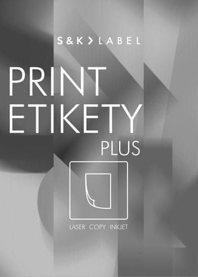 S&K Label Print etikety A4 PLUS pro laserový a inkoustový tisk - 38 x 21,2 mm (65 etiket / arch)