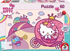 Schmidt  Třpytivé puzzle Hello Kitty: Princezna 60 dílků