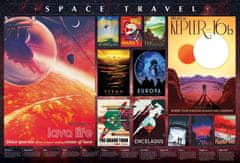 Cobble Hill  Puzzle Plakáty vesmírného cestování 2000 dílků