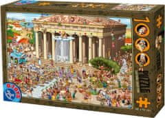 D-Toys  Puzzle Řecký chrám 1000 dílků