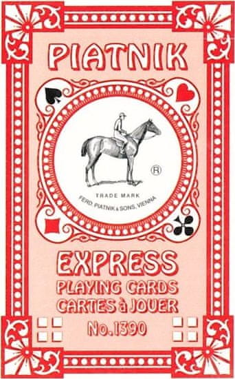 Piatnik Hrací karty Poker, Bridge - Bridž Express,