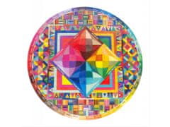 eeBoo  Kulaté puzzle Krása barev 100 dílků