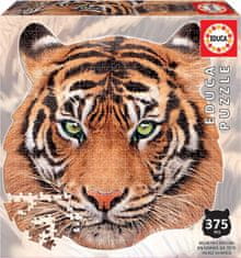 Educa  Tvarové puzzle Tygr 375 dílků