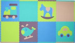  Pěnové puzzle Klučičí hračky SX (60x60) s okraji
