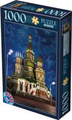 D-Toys  Puzzle Chrám Vasila Blaženého, Moskva 1000 dílků