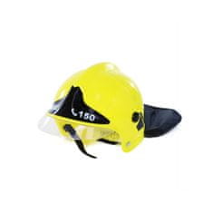 Rappa Dětská žlutá helma/přilba hasič CZ text