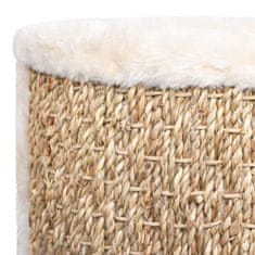 Greatstore Kulatý pelíšek pro kočku 36 cm mořská tráva