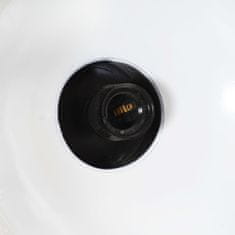 shumee Industriální závěsné svítidlo 32 cm černé E27