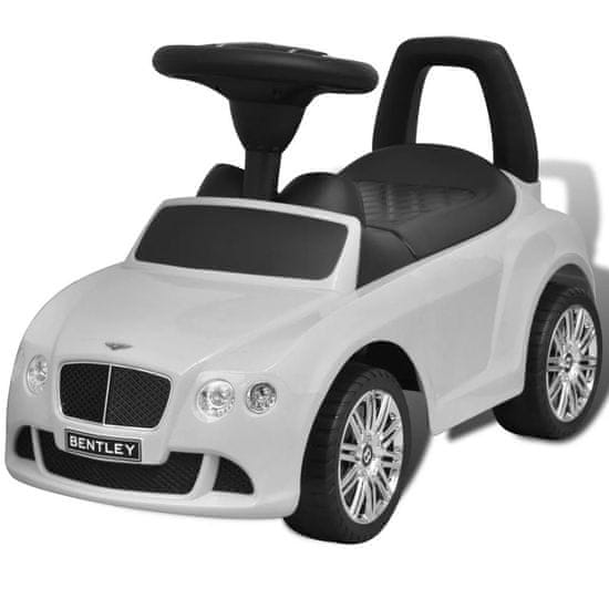 shumee Bentley dětské auto / odrážedlo bílé