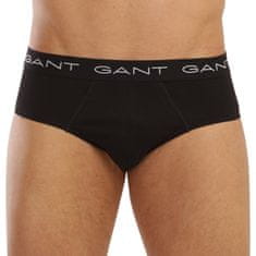 Gant 3PACK pánské slipy černé (900003001-005) - velikost M