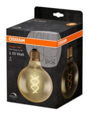 Osram OSRAM Vintage 1906 LED dim CL GLOBE125 FIL GOLD 25 dim 4,5W/820 E27