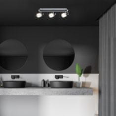 Rabalux  LED koupelnové přisazené svítidlo Harold 3x5W | 1200lm | 4000K | IP44 - chrom