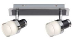 Rabalux  LED koupelnové přisazené svítidlo Harold 2x5W | 800lm | 4000K | IP44 - chrom
