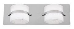 Rabalux  LED koupelnové nástěnné svítidlo Tony 2x5W | 730lm | 4000K | IP44 - chrom