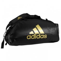 Adidas sportovní taška, 2 v 1, 59 litrů, černo/zlatá