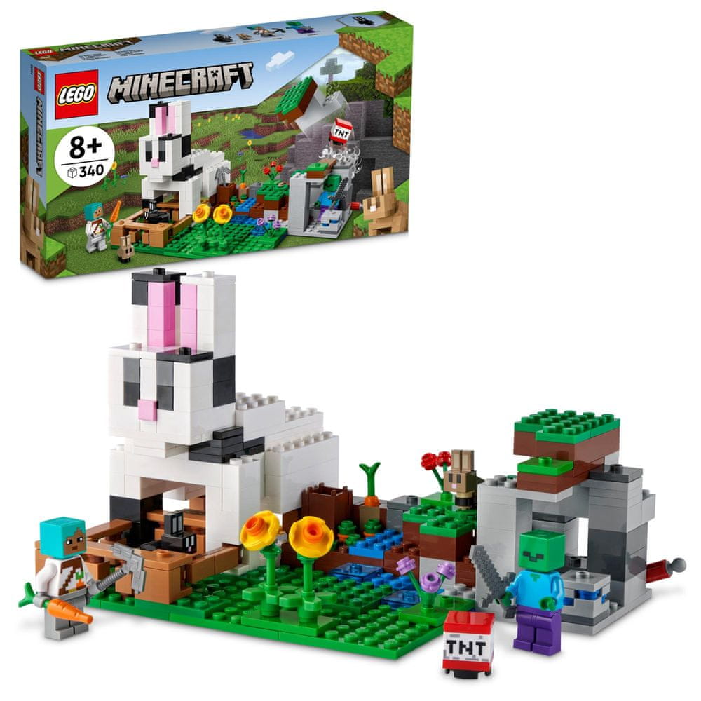 Levně LEGO Minecraft 21181 Králičí ranč