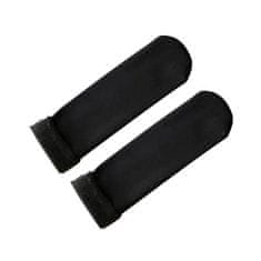 Netscroll 2x pár extra teplých a pohodlných zimních ponožek, černé, elastické, univerzální velikost, HotSocks