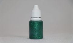 Gel na povrchy s glitry Luster Paint 15ml Emerald 