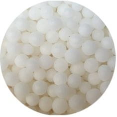 Cukrové perličky matné bílé 3-4mm 80g 