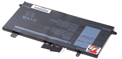 Baterie T6 Power pro Dell Latitude 5290 2in1, Li-Poly, 7,6 V, 5500 mAh (42 Wh), černá