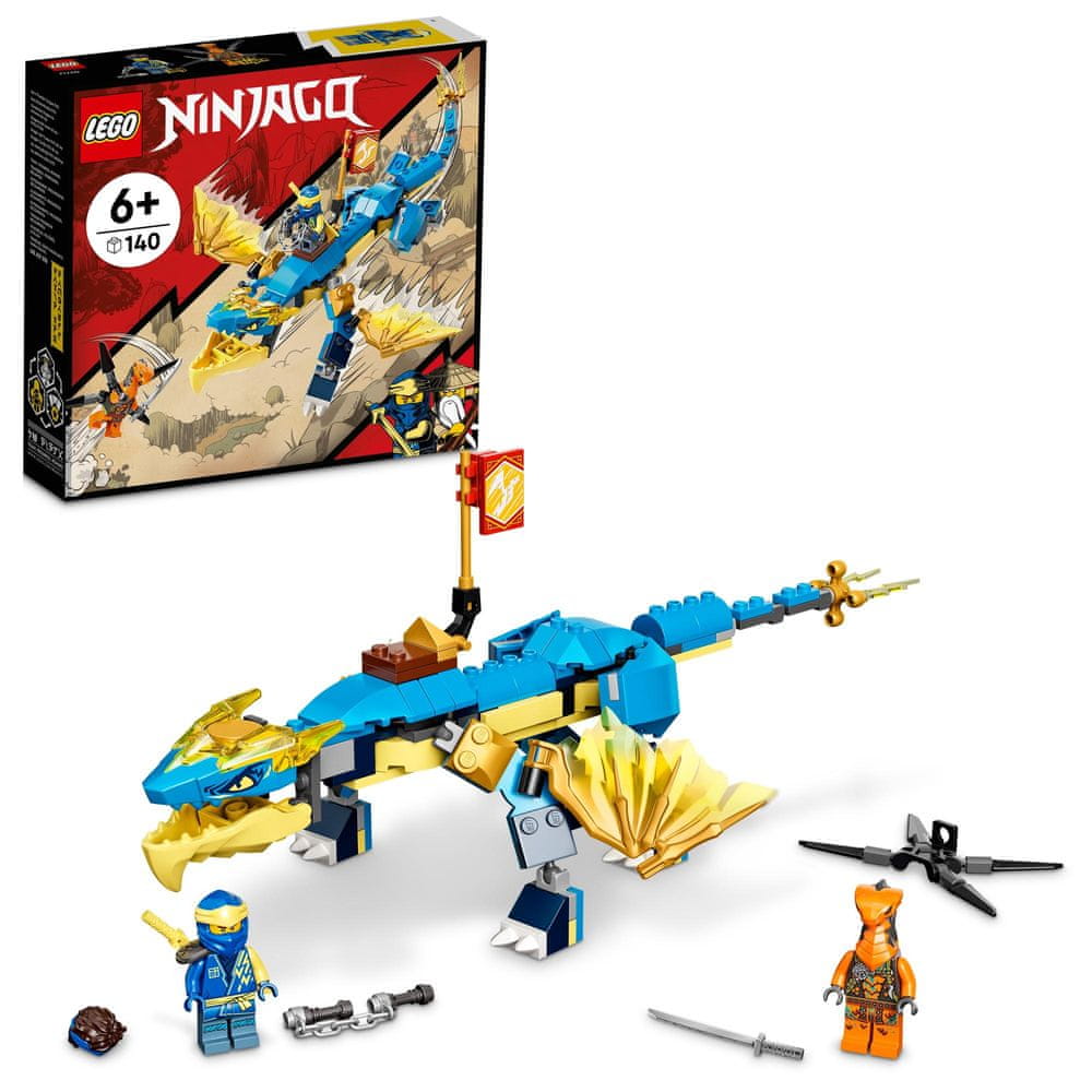 LEGO Ninjago 71760 Jayův bouřlivý drak EVO - rozbaleno
