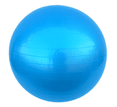 Gymnastický relaxační míč gym ball 85 cm modrý