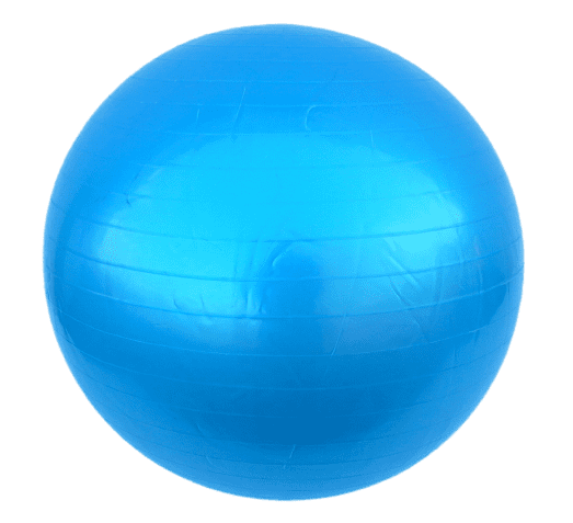 Unison  Gymnastický relaxační míč gym ball 55 cm modrý