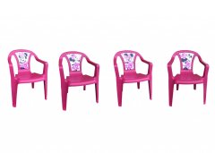 IPAE DISNEY sada MINNIE 2 židličky + stoleček