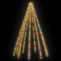 Vidaxl Světelná síť na vánoční stromek se 400 LED barevná 400 cm