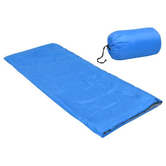 Greatstore Lehký dětský spací pytel dekový Envelope modrý 670 g 15 °C