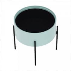 ATAN Příruční stolek MOSAI - neo mint / přírodní / černá