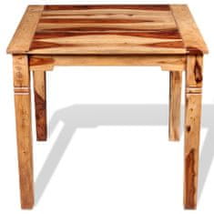 Vidaxl Jídelní stůl, masivní sheeshamové dřevo, 82x80x76 cm