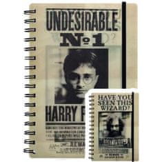 Zápisník Harry Potter - Harry a Sirius 3D, A5 /kroužkový