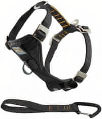 TWM Postroj pro psy tru-Fit Smart Harness nylonový černý velikost L