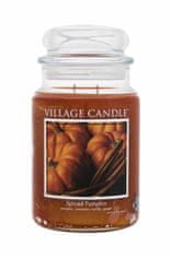 Village Candle 602g spiced pumpkin, vonná svíčka