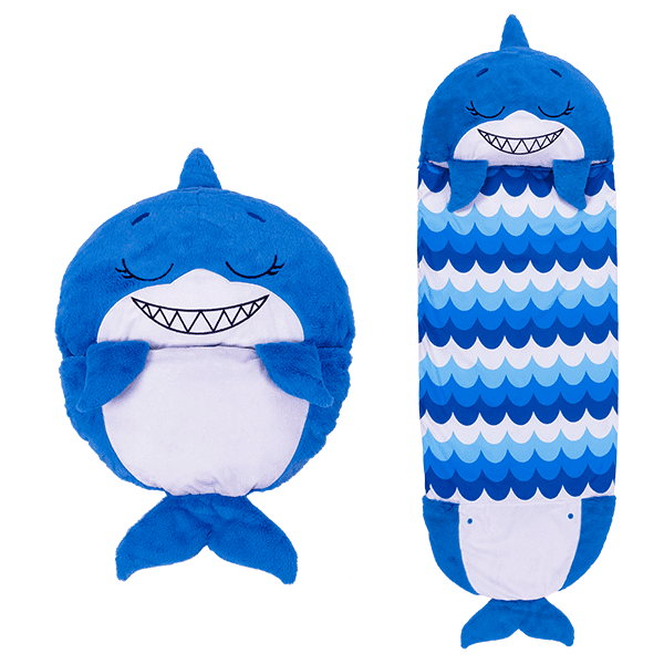 Happy Nappers Spacáček Usínáček Modrý žralok Sandal 135 cm