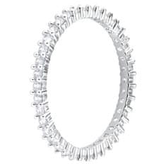 Swarovski Okouzlující třpytivý prsten s krystaly Swarovski Vittore 500777 (Obvod 55 mm)